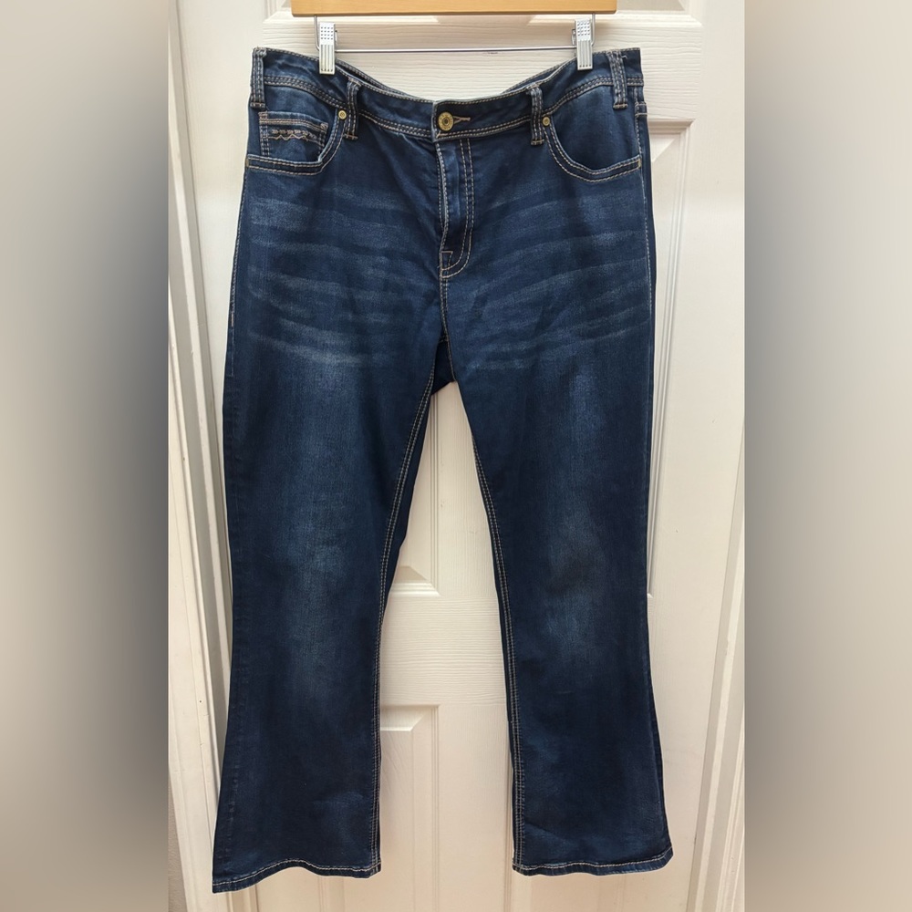 ROCK&ROLL Classic Blue Denim Jeans